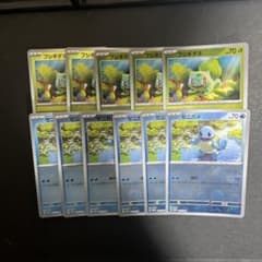 ポケモンカード フシギダネ ゼニガメ プロモ あわ つるのムチ 11枚