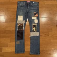 JUNYA WATANABE MAN Levi's パッチワークデニム Sのサムネイル