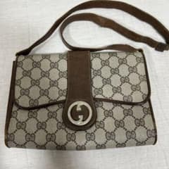Old Gucci GUCCI clutch bag GG pattern