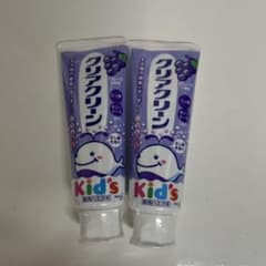 花王 クリアクリーン Kid's 薬用ハミガキ グレープ 2本セットのサムネイル