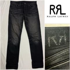 RRL ダブルアールエル ラルフローレン デニム ブラック メンズ 31×32 