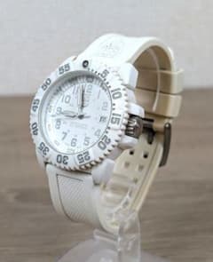 稼働品】LUMINOX ルミノックス 3057 ホワイト 白文字盤 - メルカリ