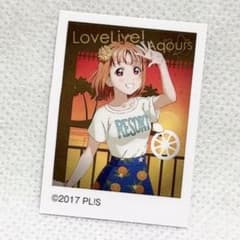 타카미 치카 여름 cp 미니 브로마이드 Aqours