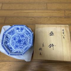 橘吉　青華　八角　盛鉢のサムネイル