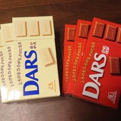 紅茶花伝様専用 森永 ダース DARS 白いダース ダースミルク 9箱のサムネイル