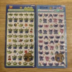 【正規品】サンスター文具　ボンボンドロップシール　ミニ　エイリアン　スティッチのサムネイル