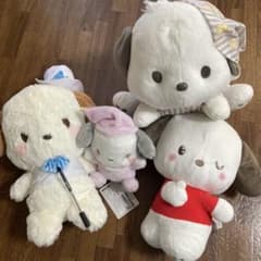 ポチャッコ ぬいぐるみ 4点セットのサムネイル