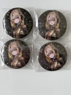 魔法少女ノ魔女裁判 まのさば グリッター缶バッジ 蓮見レイア 4個