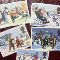 79918外国切手 イギリス発行 クリスマス 1990年 5種揃 - メルカリ