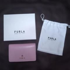 ★新品未使用　FURLA 名刺入れ カードケース ピンクのサムネイル