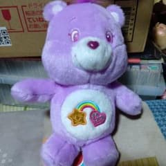 ケアベア ぬいぐるみ パープルのサムネイル
