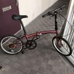 【土日引取限定】DAHON SUV D6 折りたたみ自転車　マットワイン 土日引取限定】DAHON SUV D6 折りたたみ自転車 マットワイン