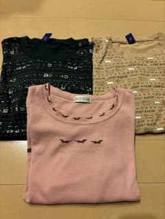 シニア　婦人　ミセスTシャツ 3点セットのサムネイル