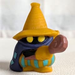 1998年製 黒魔道士 ソフビ 指人形 チョコボの不思議なダンジョン2