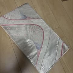 袋帯 シルバー 波模様 華やか 即購入可のサムネイル