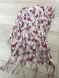 薔薇柄　ショールのサムネイル