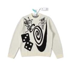 Stussy x Nike Icon Knit Sweater Naturalのサムネイル