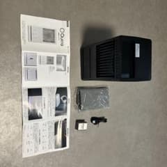 Oura 冷風機 ブラック 取扱説明書付きのサムネイル