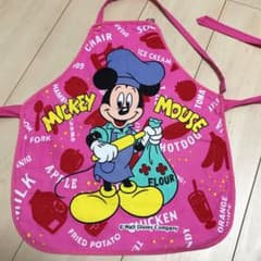 110cm ミッキーマウスのエプロンのサムネイル
