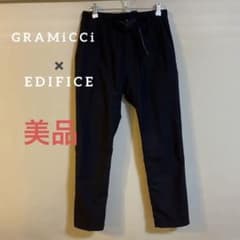 ⭕️美品　グラミチ✖️エディフィス　スラックスパンツ　ブラック　Mサイズのサムネイル