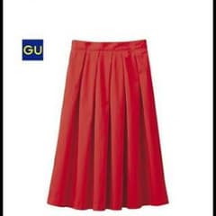 GU★タックフレアスカート★ミモレ丈のサムネイル