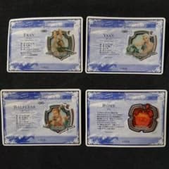 ファイナルファンタジーXII キャラクターピンバッジ 4個セット