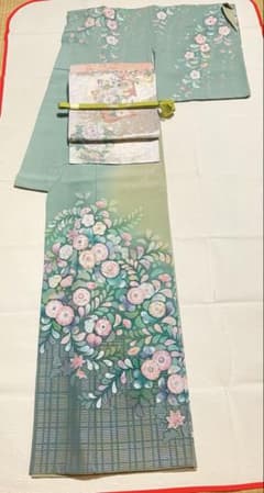 訪問着フルセット 辻ヶ花 作家 落款 金銀彩 正絹 トールサイズ - メルカリ