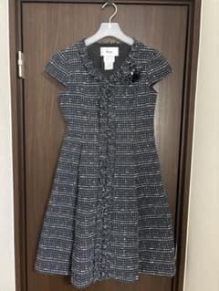 美品 René ルネ TISSUE ツイード ワンピース 36 - メルカリ