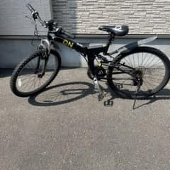 26インチ　DREADNOUGHT 折りたたみ自転車 マウンテンバイク ブラック 26インチ DREADNOUGHT 折りたたみ自転車 マウンテンバイク ブラック