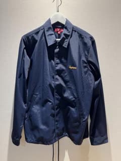 新品Supreme ネイビー ナイロンコーチジャケット - メルカリ
