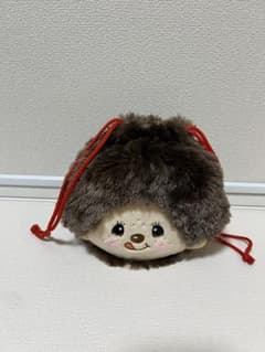 モンチッチ 巾着ポーチ フェイスデザインのサムネイル