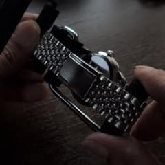 超希少 ヴィンテージ オメガ対応 18mm ライスブレスレット Maruman製 超希少 ヴィンテージ オメガ対応 18mm ライスブレスレット Maruman製