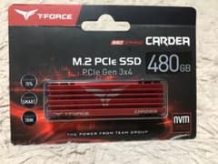 M.2 SSD NVMe 480GB T-FORCE CARDEAのサムネイル