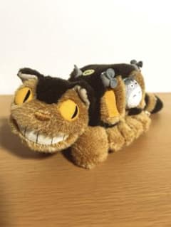 TOTORO 지브리 미술관 한정 고양이 버스 봉제 인형 희소