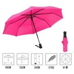 【 新品・未使用 】折りたたみ傘 自動開閉 晴雨兼用 軽量 レディースのサムネイル