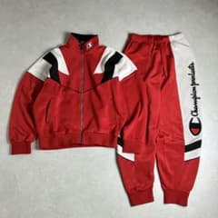 Champion 90s トラックジャケット ジャージ セットアップ 上下 - メルカリ
