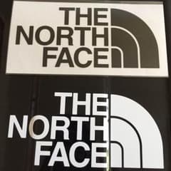 THE NORTH FACE ステッカー黒のサムネイル