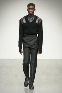 JOHN LAWRENCE SULLIVAN ブラックニット 18awのサムネイル