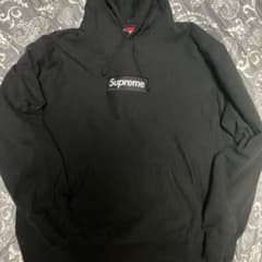 Supreme Box Logo Hooded ボックスロゴパーカー ブラックのサムネイル