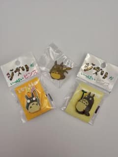 ジブリがいっぱいピンズ となりのトトロ 3種セット ピンバッジ 花・穂・葉っぱのサムネイル