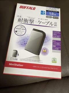BUFFALO ポータブルHDD 1.0TB HD-PZ1.0U3-SCのサムネイル