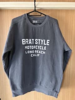 BRAT STYLE グレー スウェット Mサイズのサムネイル