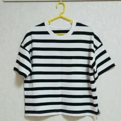 【GＵ】ボーダーTシャツのサムネイル