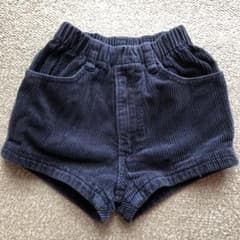 コーデュロイ　ショートパンツ  110のサムネイル