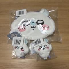 新品未開封　ちいかわ 褒めろッ　モモンガだらけくじ　D賞+E賞　計3点のサムネイル