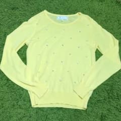 ROPÉ PICNIC イエロー ニットセーター 38のサムネイル