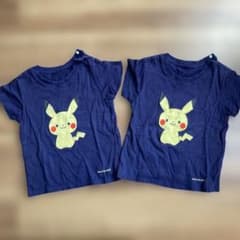 ピカチュウ Tシャツ 2枚セット 90 双子のサムネイル