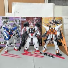 1/100 ガンプラ ガンダム ヴァーチェ ナドレ エクシア キュリオス 完成