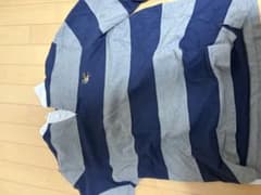 American Living ラガーシャツ ネイビー グレー XL