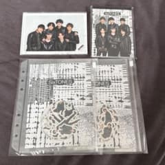 SixTONES フレークシール メモ帳 ミニクリアファイル セット - メルカリ